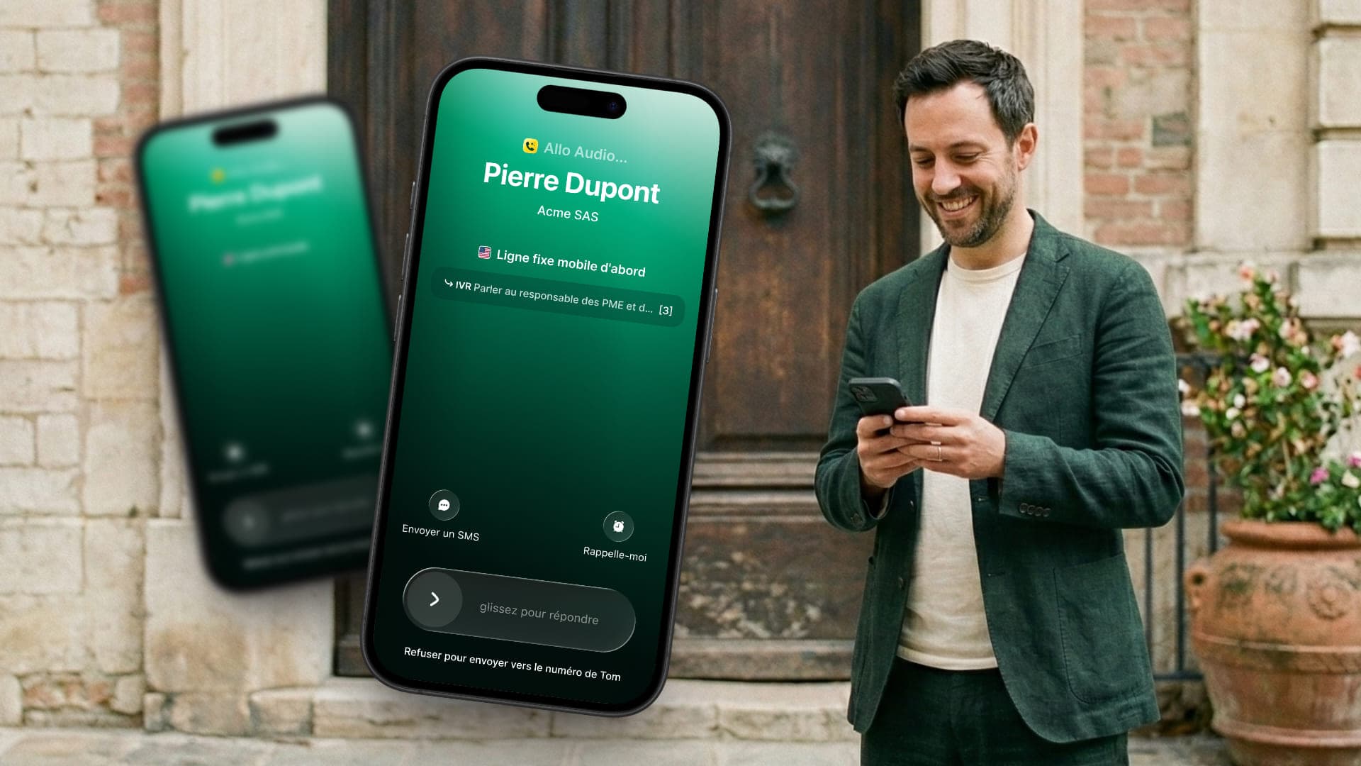 Nouvelle interface d'appel sur iOS