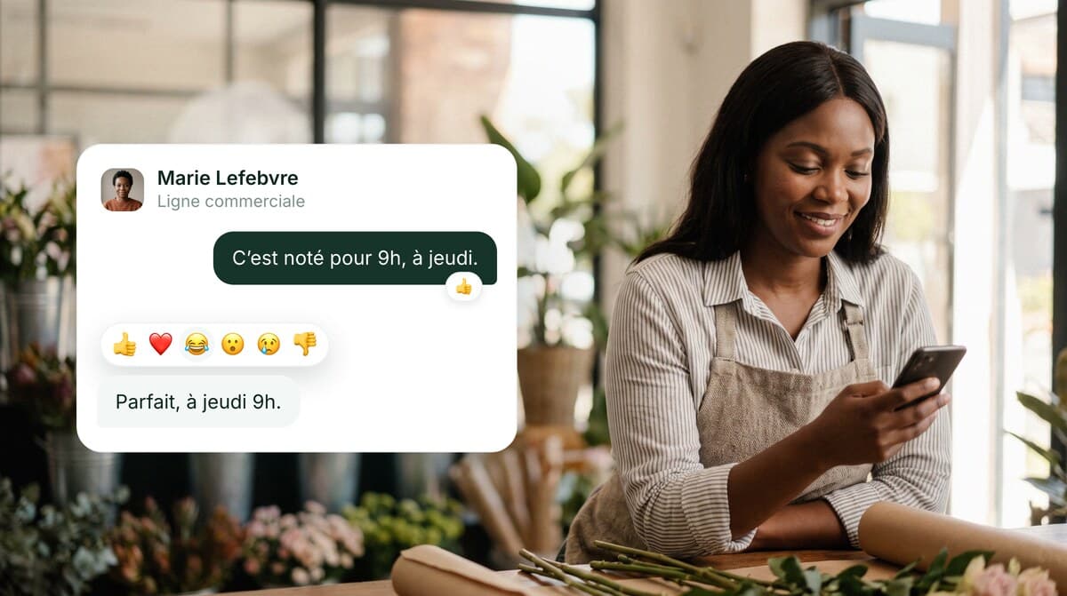 Réagissez à un SMS sans en envoyer un autre