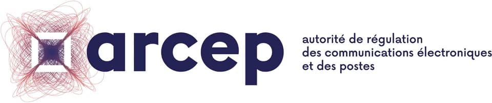 Logo of ARCEP, the French electronic communications regulator