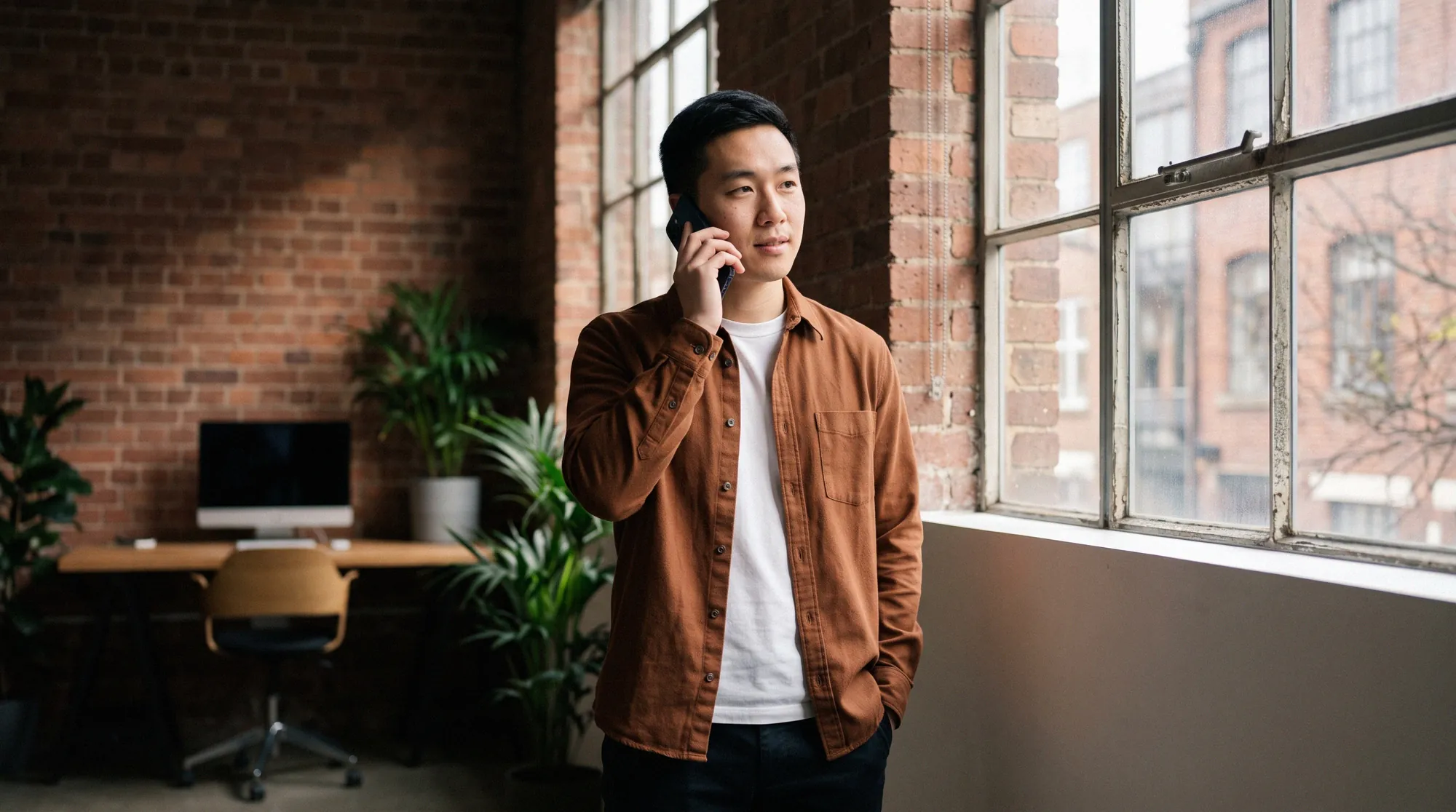 A sales professional working with Allo