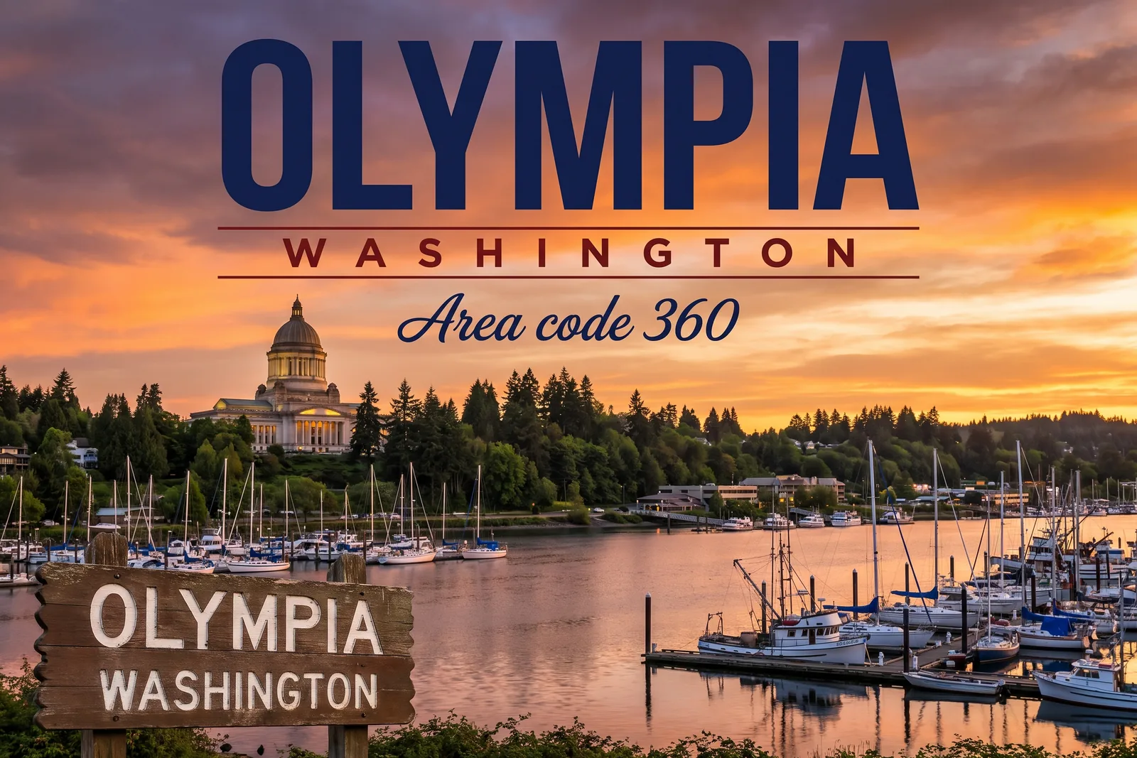Innenstadt von Olympia, Vorwahl 360