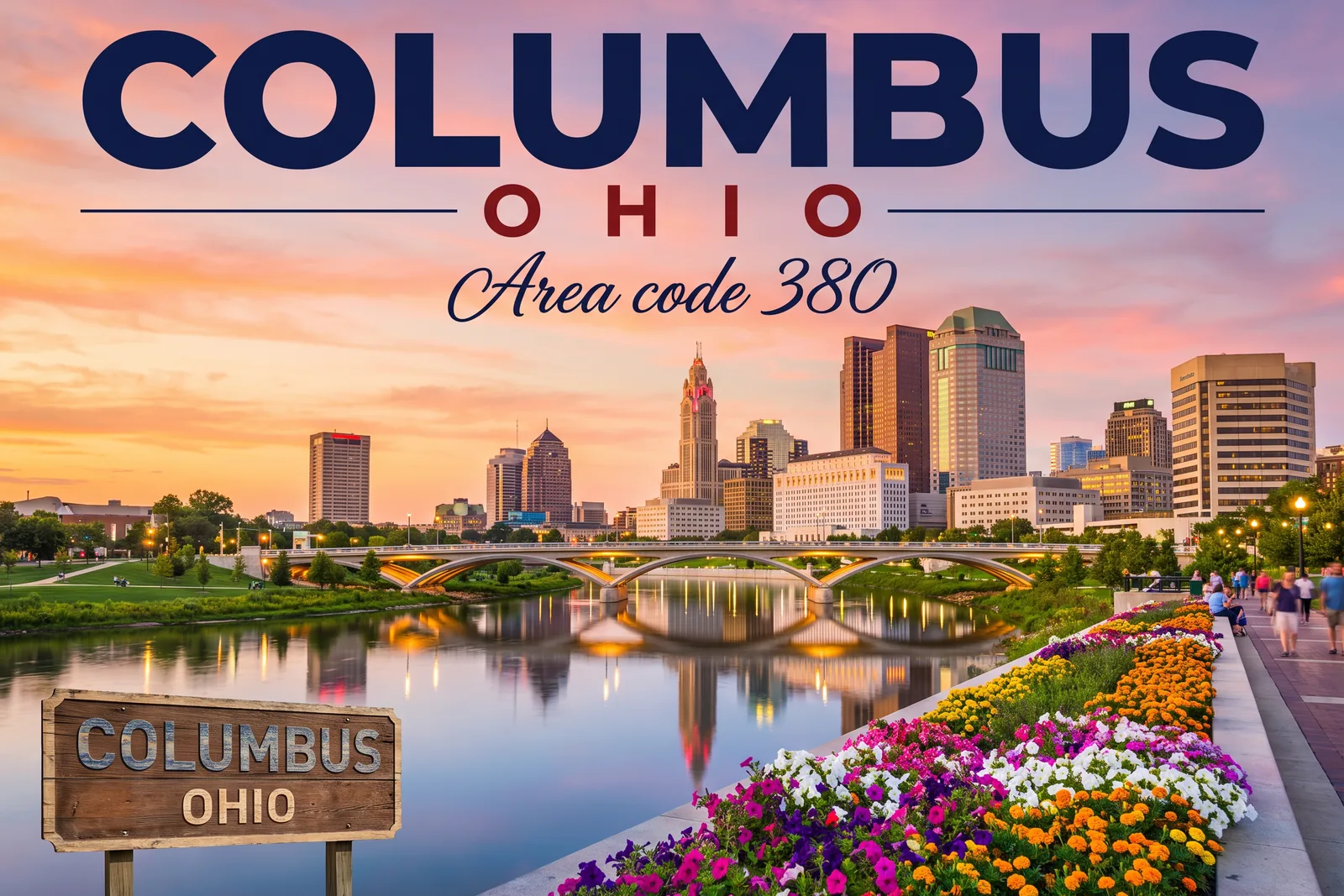 Innenstadt von Columbus, Vorwahl 380