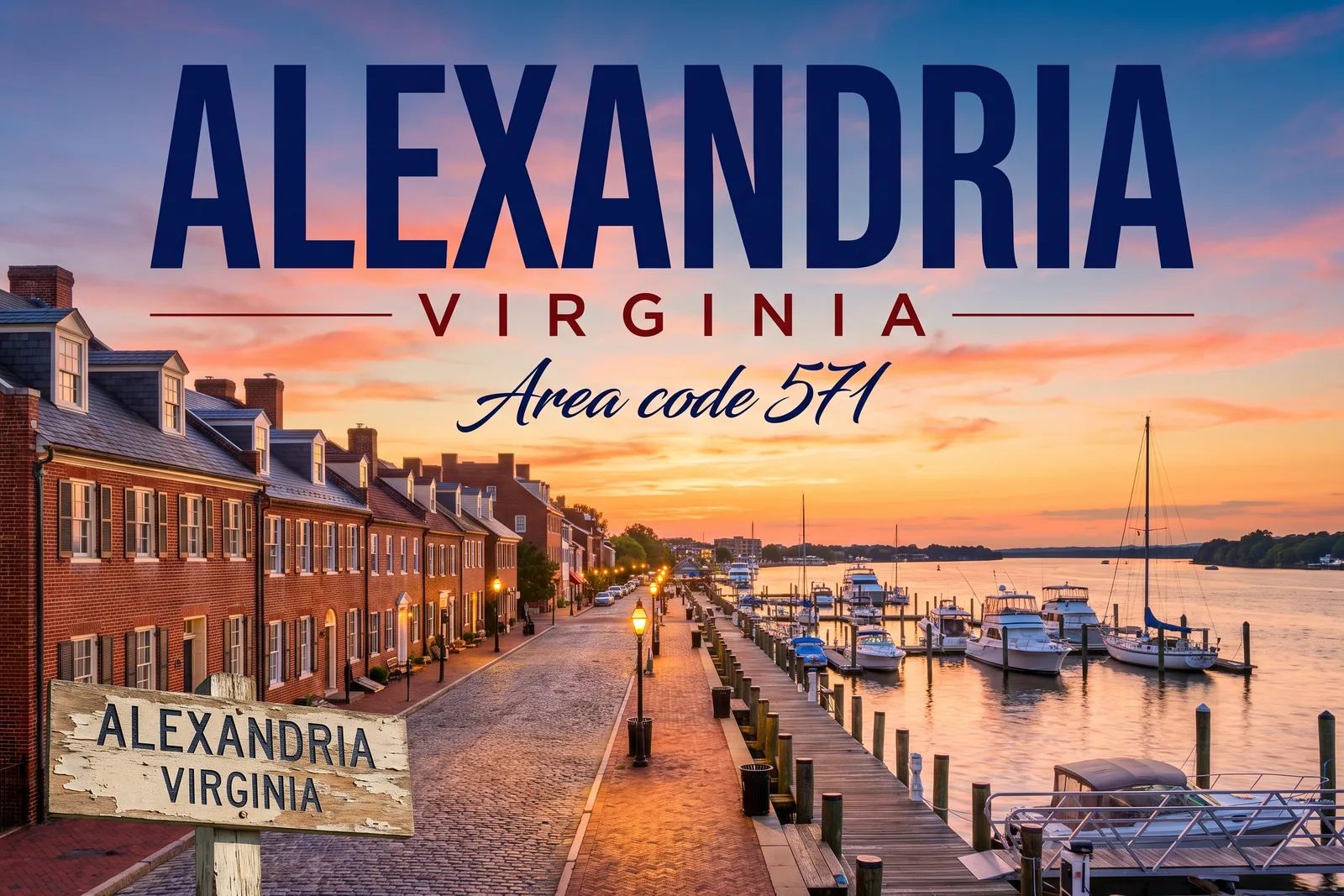 Innenstadt von Alexandria, Vorwahl 571