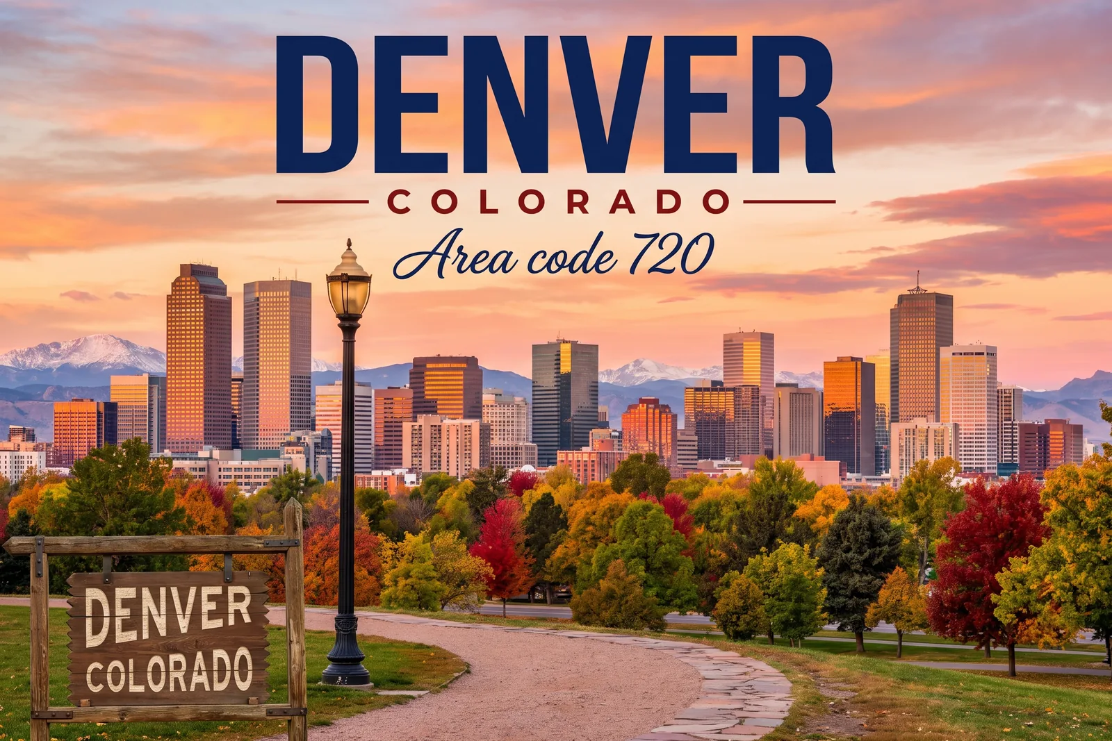 Innenstadt von Denver, Vorwahl 720