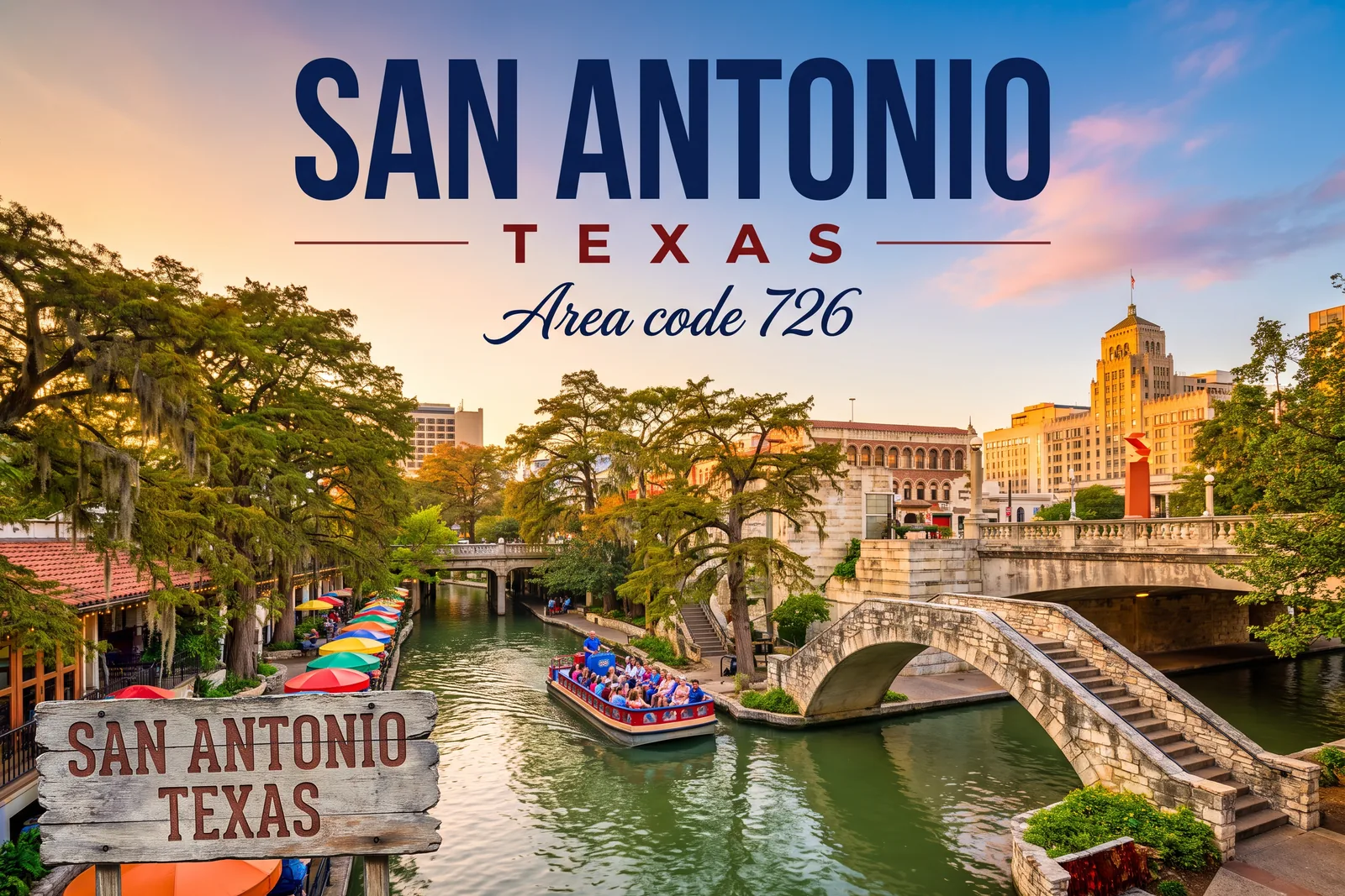 Innenstadt von San Antonio, Vorwahl 726