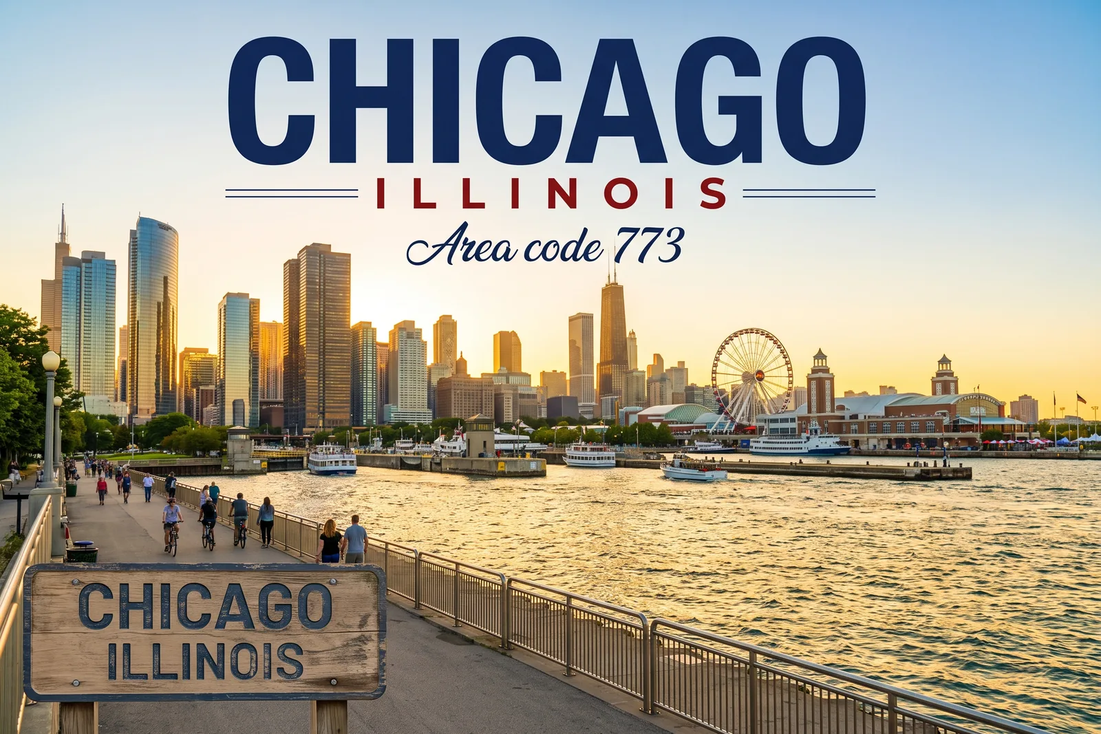 Innenstadt von Chicago, Vorwahl 773