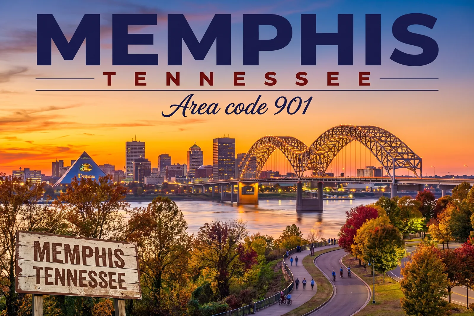 Innenstadt von Memphis, Vorwahl 901