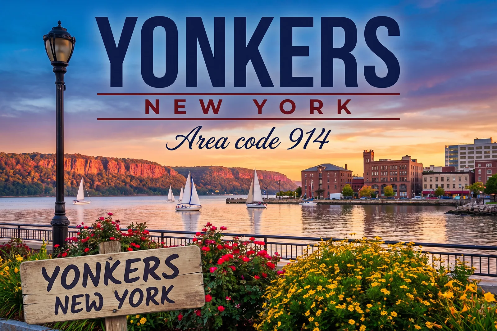 Innenstadt von Yonkers, Vorwahl 914