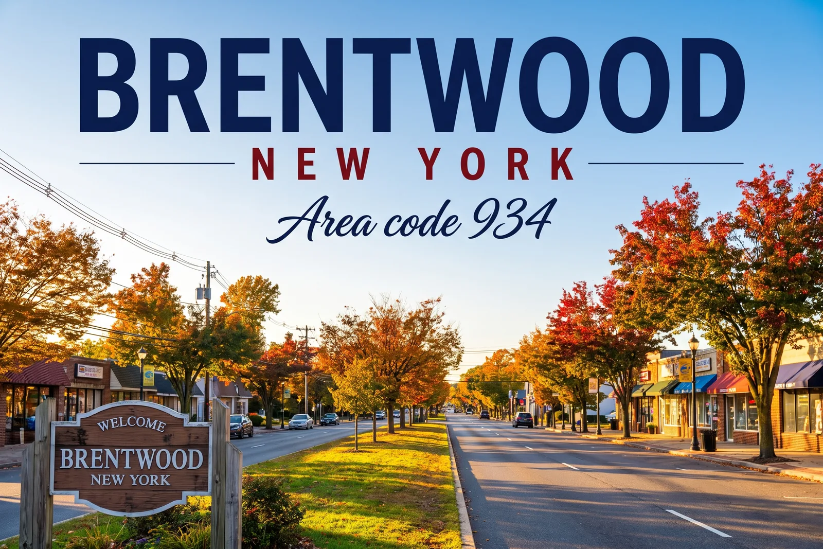 Innenstadt von Brentwood, Vorwahl 934