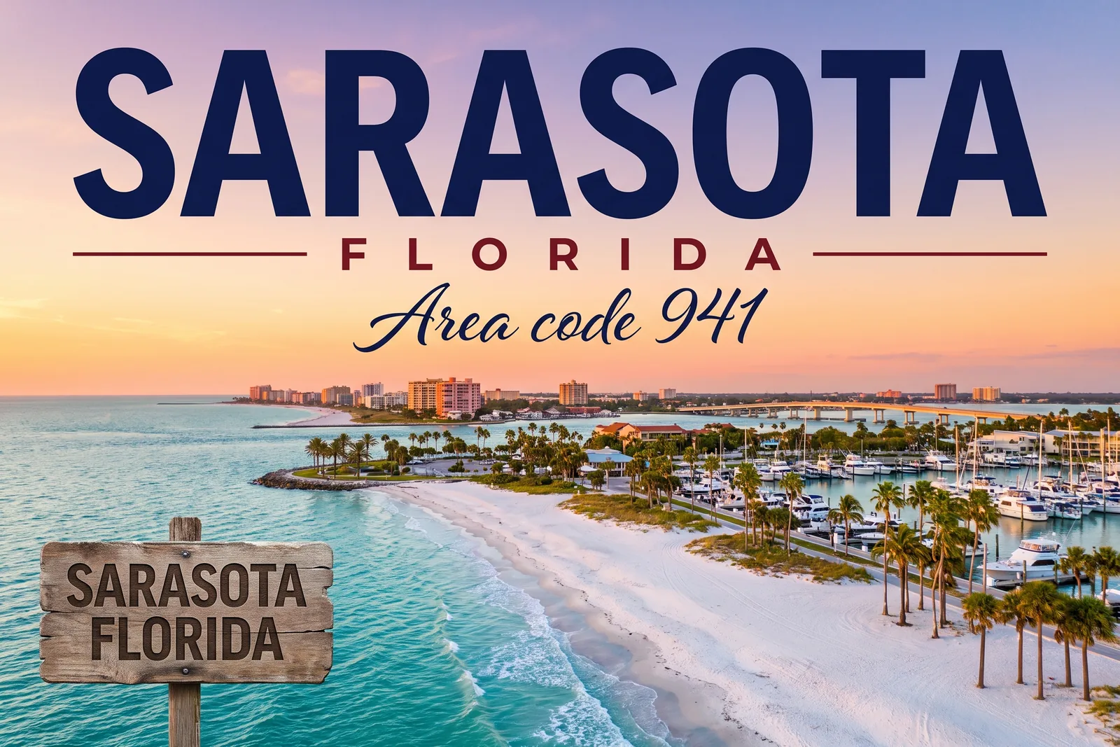 Innenstadt von Sarasota, Vorwahl 941