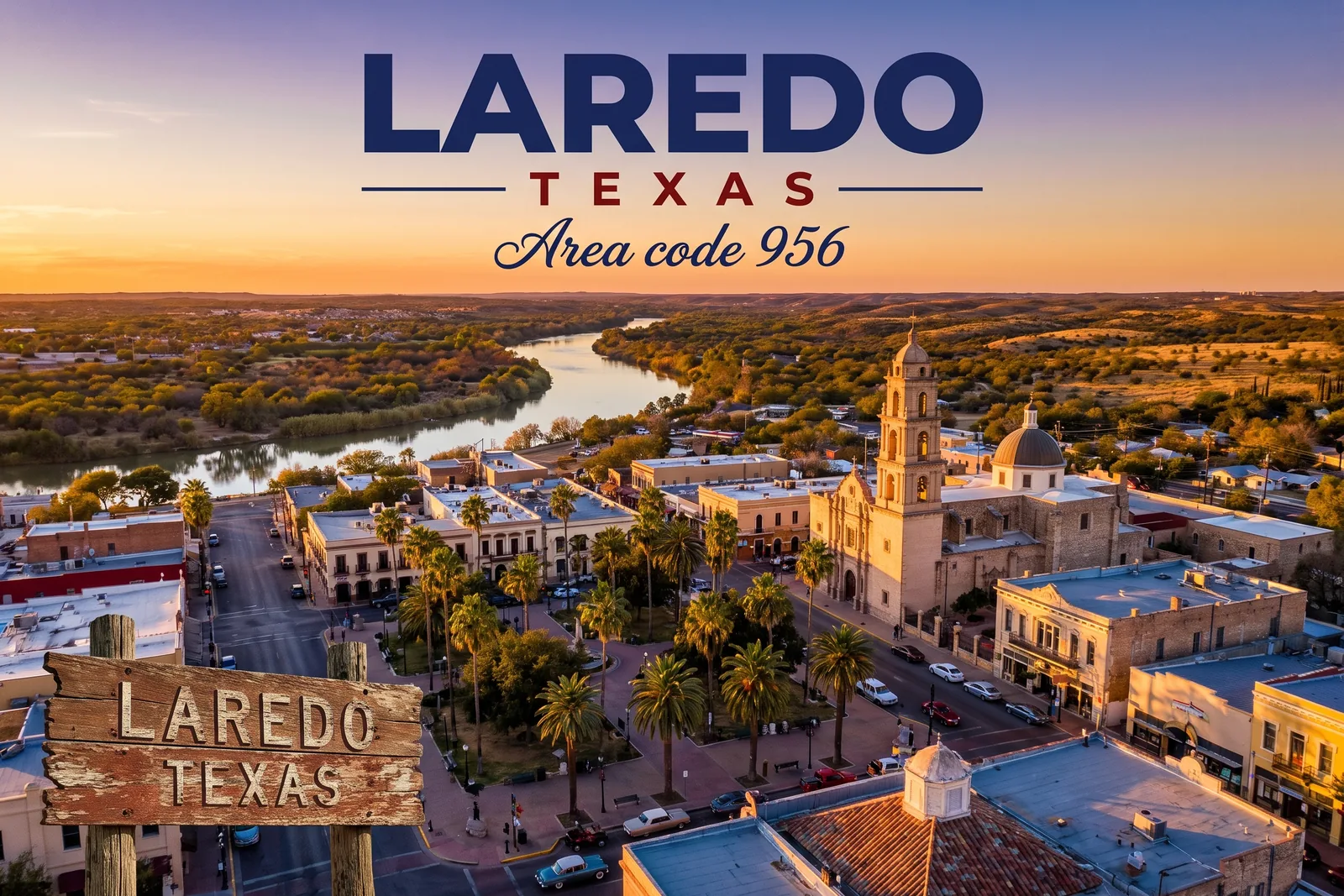 Innenstadt von Laredo, Vorwahl 956
