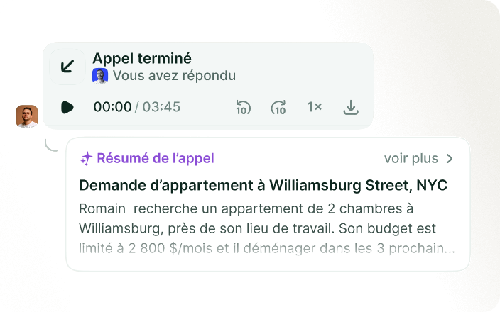Résumés de tickets IA