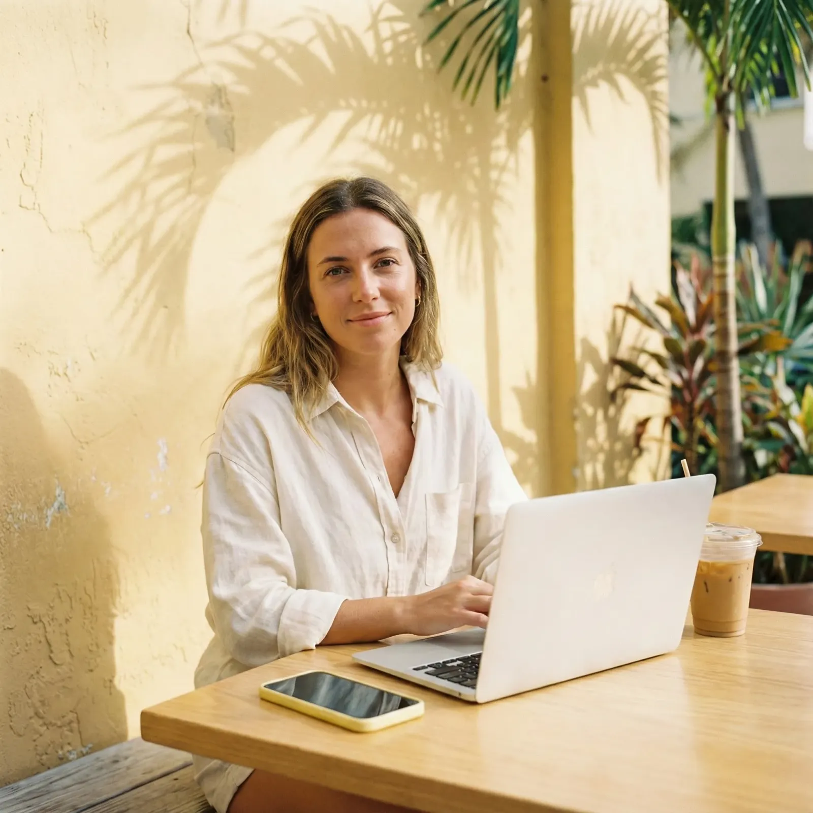 A veterinary clinic professional on a call